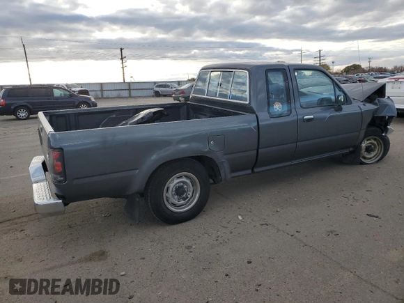 1991 Toyota 2WD Pickups DX with VIN JT4RN93P4M5032495, listed as a Copart auction lot 81190894 with 201,614 mi miles and Salvage Title. Bid and sale history available at carsss.com. Image 3.