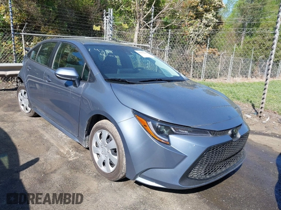 2021 Toyota Corolla LE with VIN 5YFEPMAE0MP245489, listed as a IAAI auction lot 41991250 with 69,297 mi miles and . Bid and sale history available at DreamBid. Image 1.