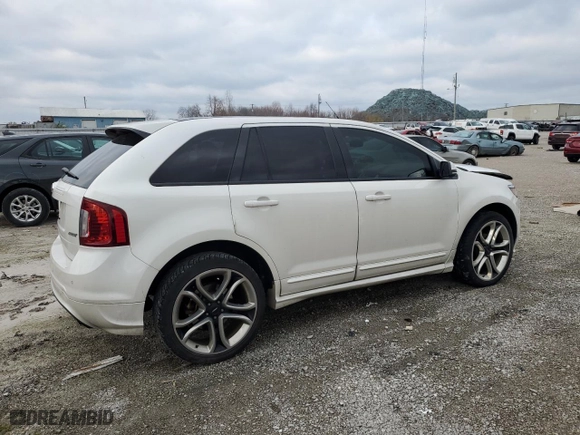 2014 Ford Edge Sport with VIN 2FMDK3AK0EBA23955, listed as a Copart auction lot 82540614 with 193,557 mi miles and Salvage Title. Bid and sale history available at carsss.com. Image 3.