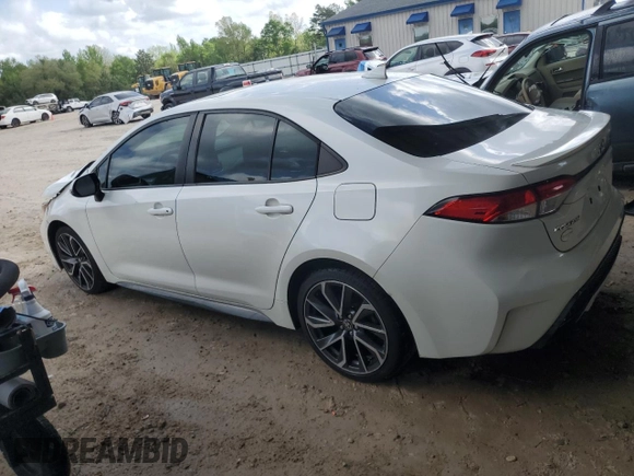 2020 Toyota Corolla SE with VIN 5YFP4RCE9LP044586, listed as a Copart auction lot 51448615 with 84,801 mi miles and Non Repairable. Bid and sale history available at carsss.com. Image 2.
