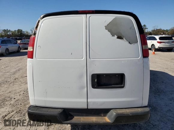 2010 Chevrolet Express Cargo Van with VIN 1GCUGADX4A1120633, listed as a Copart auction lot 87251264 with 254,421 mi miles and Clean Title. Bid and sale history available at carsss.com. Image 6.