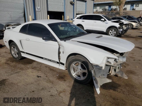 2002 Ford Mustang Standard with VIN 1FAFP40482F116715, listed as a Copart auction lot 50241085 with 0 mi miles and Salvage Title. Bid and sale history available at carsss.com. Image 4.
