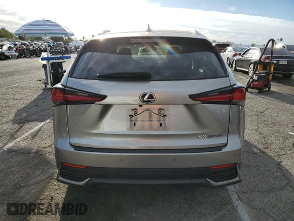 2019 Lexus NX 300h with VIN JTJBJRBZ1K2107990, listed as a Copart auction lot 45751955 with 69,413 mi miles and Salvage title. Bid and sale history available at DreamBid. Image 6.
