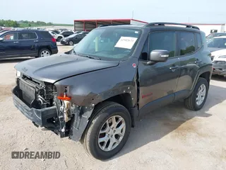 2016 Jeep Renegade Trailhawk with VIN ZACCJBCT4GPC67271, listed as a IAAI auction lot 42502673 with 122,097 mi miles and . Bid and sale history available at DreamBid. Image 18.