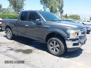 2018 Ford F-150 XL with VIN 1FTEX1EPXJKC34357, listed as a IAAI auction lot 42587419 with 83,023 mi miles and . Bid and sale history available at DreamBid. Image 1.