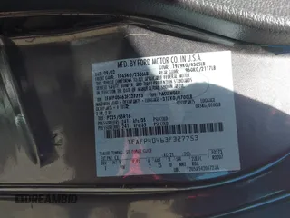 2003 Ford Mustang Standard z VIN 1FAFP40463F327753, wystawiony jako IAAI lot #42005257 z przebiegiem 325 449 mil mil oraz . Historia ofert i sprzedaży dostępna na DreamBid. Obrazek 9.