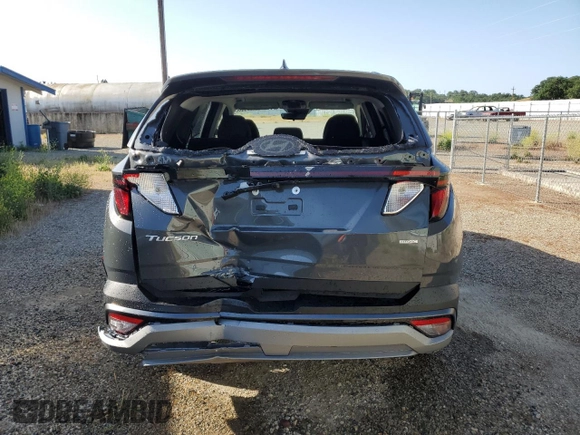 2025 Hyundai Tucson SEL with VIN 5NMJBCDE6SH546990, listed as a Copart auction lot 55332685 with 74 mi miles and Clean Title. Bid and sale history available at carsss.com. Image 6.