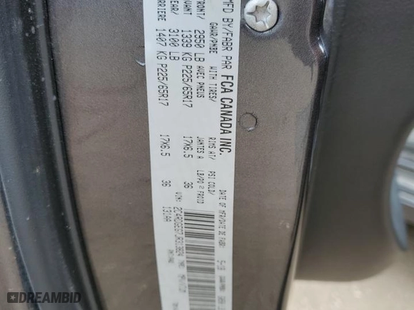 2018 Dodge Grand Caravan GT with VIN 2C4RDGEG7JR313824, listed as a Copart auction lot 73518374 with 153,874 mi miles and Salvage Title. Bid and sale history available at carsss.com. Image 13.