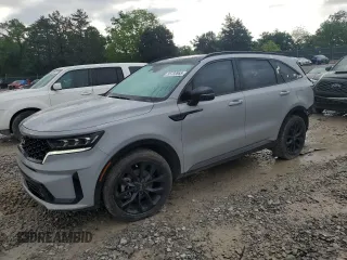 2023 Kia Sorento SX z VIN 5XYRK4LF7PG169090, wystawiony jako Copart lot #55732865 z przebiegiem 56 984 mil mil oraz Szkoda całkowita • Salvage title. Historia ofert i sprzedaży dostępna na DreamBid. Obrazek 1.