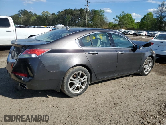 2009 Acura TL Tech with VIN 19UUA86589A001776, listed as a Copart auction lot 50307395 with 116,172 mi miles and Salvage Title. Bid and sale history available at carsss.com. Image 3.