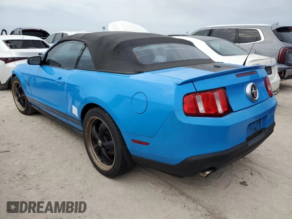 2011 Ford Mustang V6 with VIN 1ZVBP8EM0B5126716, listed as a Copart auction lot 76779624 with Not provided miles and Non repairable. Bid and sale history available at DreamBid. Image 2.
