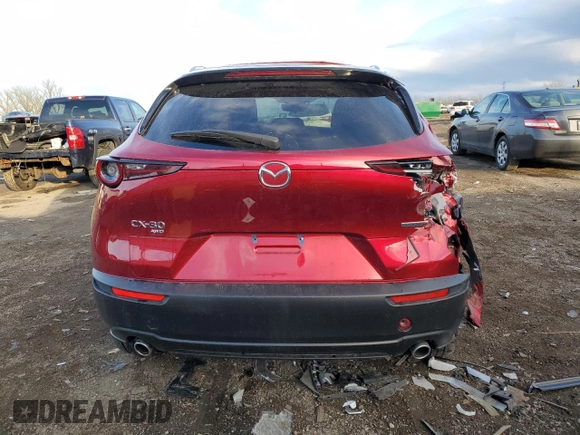 2024 Mazda CX-30 2.5 S Preferred Package with VIN 3MVDMBCM6RM620912, listed as a Copart auction lot 44144395 with 5,784 mi miles and Salvage Title. Bid and sale history available at carsss.com. Image 6.