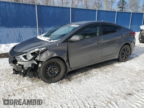 2014 Hyundai Elantra SE with VIN 5NPDH4AE7EH518869, listed as a Copart auction lot 44141385 with 264,604 mi miles and Salvage Title. Bid and sale history available at DreamBid. Image 1.