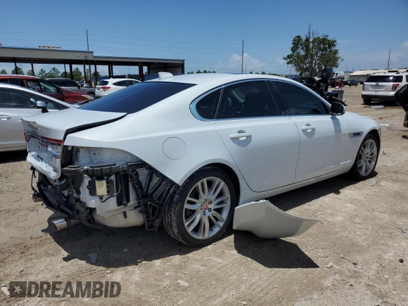 2018 Jaguar XF 35t Portfolio Ltd Edition with VIN SAJBN4EV9JCY53925, listed as a Copart auction lot 64157684 with 37,651 mi miles and Salvage Title. Bid and sale history available at carsss.com. Image 3.
