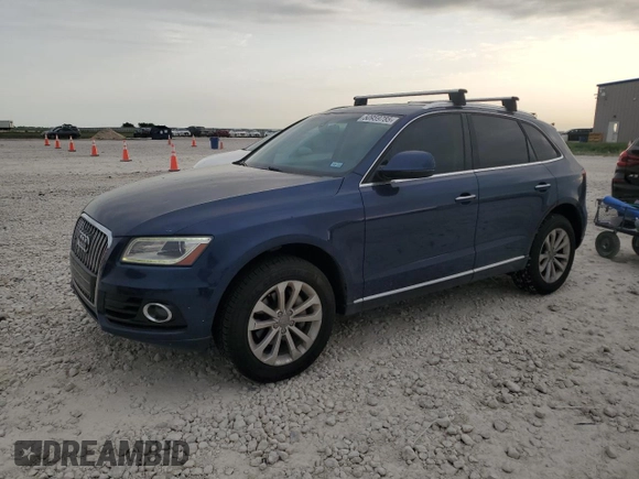 2016 Audi Q5 Premium with VIN WA1C2AFP5GA049047, listed as a Copart auction lot 50959785 with 117,751 mi miles and Clean title. Bid and sale history available at DreamBid. Image 1.