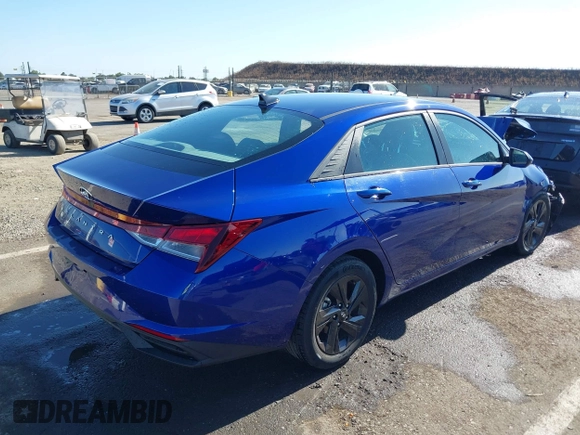 2023 Hyundai Elantra SEL with VIN 5NPLM4AG7PH092158, listed as a IAAI auction lot 42528724 with 29,094 mi miles and . Bid and sale history available at DreamBid. Image 4.