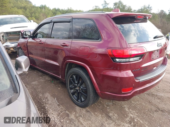 2020 Jeep Grand Cherokee Altitude with VIN 1C4RJFAG7LC254634, listed as a IAAI auction lot 41523074 with 47,254 mi miles. Bid and sale history available at carsss.com. Image 3.