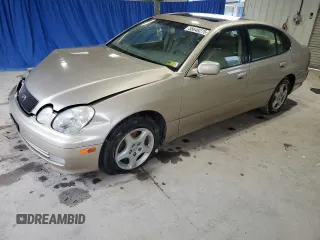 2000 Lexus GS 300 z VIN JT8BD68S6Y0093543, wystawiony jako Copart lot #58649275 z przebiegiem 144 015 mil mil oraz Szkoda całkowita • Salvage title. Historia ofert i sprzedaży dostępna na DreamBid. Obrazek 1.