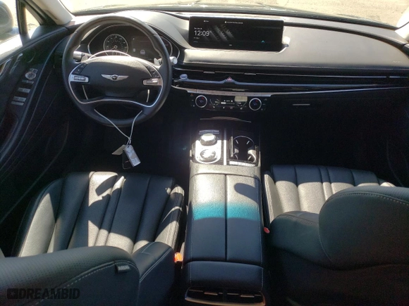 2023 Genesis G80 2.5T with VIN KMTGB4SC8PU194076, listed as a Copart auction lot 50517815 with 31,495 mi miles and Non Repairable. Bid and sale history available at carsss.com. Image 8.