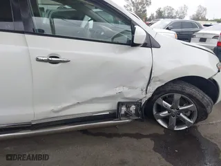 2009 Nissan Murano S with VIN JN8AZ18U59W104912, listed as a IAAI auction lot 42057100 with 142,408 mi miles. Bid and sale history available at carsss.com. Image 6.