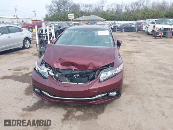 2014 Honda Civic Sedan EX-L with VIN 19XFB2F92EE056896, listed as a IAAI auction lot 41808362 with 88,714 mi miles. Bid and sale history available at carsss.com. Image 12.