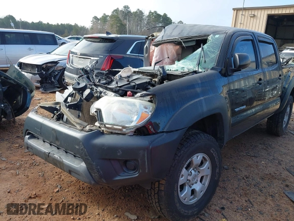 2015 Toyota Tacoma with VIN 3TMLU4EN8FM195249, listed as a IAAI auction lot 41416129 with 129,544 mi miles. Bid and sale history available at carsss.com. Image 17.