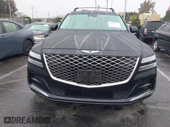 2022 Genesis GV80 Advanced Plus with VIN KMUHCESCXNU078815, listed as a IAAI auction lot 41558532 with 35,424 mi miles and . Bid and sale history available at DreamBid. Image 12.