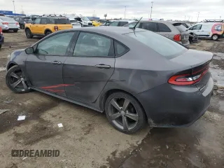 2016 Dodge Dart GT with VIN 1C3CDFEB9GD551162, listed as a Copart auction lot 43546695 with 89,587 mi miles and Clean Title. Bid and sale history available at carsss.com. Image 2.