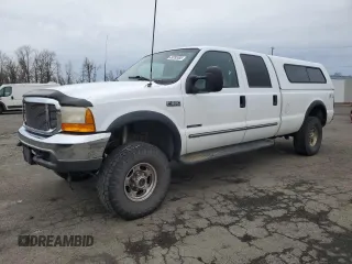 2000 Ford F-350 XL with VIN 1FTSW31FXYEA87819, listed as a Copart auction lot 49783485 with 244,751 mi miles and Salvage Title. Bid and sale history available at DreamBid. Image 1.