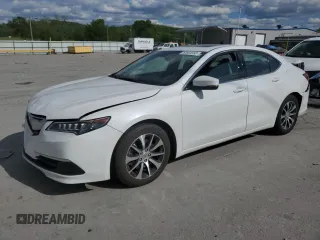 2017 Acura TLX w/Technology Pkg with VIN 19UUB1F59HA001644, listed as a Copart auction lot 50865353 with 67,384 mi miles. Bid and sale history available at carsss.com. Image 1.