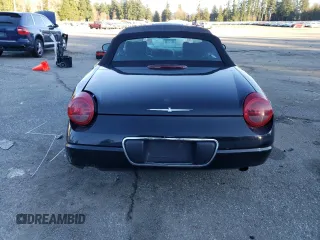 2002 Ford Thunderbird Hardtop Premium with VIN 1FAHP60A52Y107355, listed as a Copart auction lot 42348645 with 92,260 mi miles and Salvage Title. Bid and sale history available at DreamBid. Image 6.