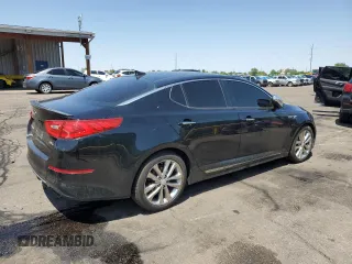 2014 Kia Optima SXL Turbo with VIN 5XXGR4A66EG280687, listed as a Copart auction lot 61647685 with 150,232 mi miles and Salvage title. Bid and sale history available at DreamBid. Image 3.