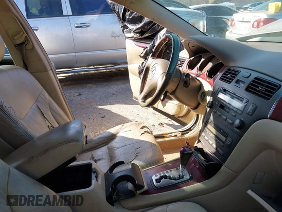 2004 Lexus ES 350 with VIN JTHBA30G445034292, listed as a IAAI auction lot 41799552 with 267,428 mi miles and . Bid and sale history available at DreamBid. Image 5.