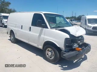2016 Chevrolet Express Cargo with VIN 1GCWGAFF7G1268846, listed as a IAAI auction lot 42468243 with 306,297 mi miles and . Bid and sale history available at DreamBid. Image 1.