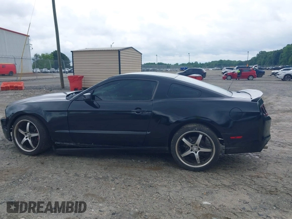 2014 Ford Mustang V6 with VIN 1ZVBP8AM3E5244110, listed as a IAAI auction lot 42383221 with 102,625 mi miles and . Bid and sale history available at DreamBid. Image 14.