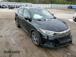 2022 Honda HR-V EX with VIN 3CZRU6H58NM747889, listed as a Copart auction lot 89227875 with 70,318 mi miles and Salvage Title. Bid and sale history available at carsss.com. Image 10.