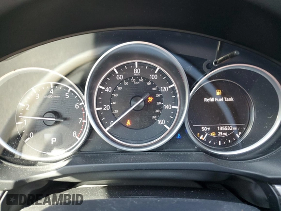 2018 Mazda CX-5 Grand Touring with VIN JM3KFBDM4J0379836, listed as a Copart auction lot 50324545 with 135,532 mi miles and Salvage Title. Bid and sale history available at carsss.com. Image 9.