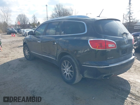 2014 Buick Enclave Leather with VIN 5GAKRBKD6EJ172482, listed as a IAAI auction lot 41686698 with 73,034 mi miles and . Bid and sale history available at DreamBid. Image 3.