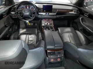 2017 Audi A8 with VIN WAU44AFDXHN009967, listed as a Copart auction lot 60536285 with 103,759 mi miles and Clean title. Bid and sale history available at DreamBid. Image 8.