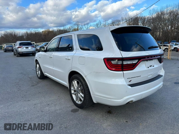 2022 Dodge Durango R/T Plus с VIN 1C4SDJCT1NC222321, выставлен на аукционе Copart как лот 83369034 с пробегом Не указан миль и На запчасти • Non repairable. История ставок и продаж доступна на DreamBid. Изображение 2.
