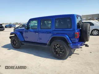 2020 Jeep Wrangler Unlimited Sahara Altitude z VIN 1C4HJXEG0LW324758, wystawiony jako Copart lot #74477894 z przebiegiem 38 291 mil mil oraz Szkoda całkowita • Salvage title. Historia ofert i sprzedaży dostępna na DreamBid. Obrazek 2.