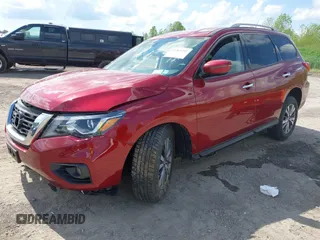 2018 Nissan Pathfinder Platinum with VIN 5N1DR2MM7JC644901, listed as a IAAI auction lot 42285497 with 109,247 mi miles and . Bid and sale history available at DreamBid. Image 18.