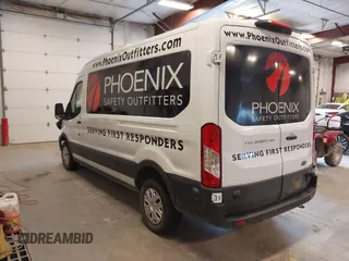 2020 Ford Transit Cargo with VIN 1FTBR1C82LKA59095, listed as a IAAI auction lot 40014706 with 116,057 mi miles and . Bid and sale history available at DreamBid. Image 3.