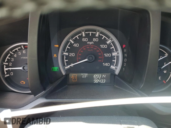 2012 Honda Ridgeline RTL with VIN 5FPYK1F58CB452281, listed as a Copart auction lot 54279455 with 189,314 mi miles and Salvage title. Bid and sale history available at DreamBid. Image 9.