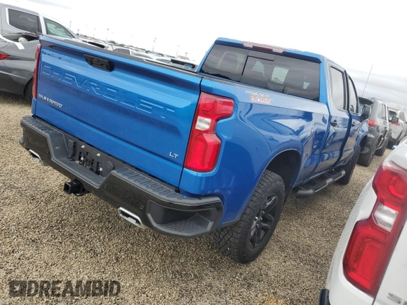 2023 Chevrolet Silverado 1500 LT Trail Boss with VIN 3GCUDFE89PG291160, listed as a Copart auction lot 74374664 with 5,757 mi miles and Salvage Title. Bid and sale history available at DreamBid. Image 3.