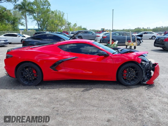 2023 Chevrolet Corvette 1LT z VIN 1G1YA2D48P5113841, wystawiony jako IAAI lot #41888380 z przebiegiem 39 035 mil mil oraz . Historia ofert i sprzedaży dostępna na DreamBid. Obrazek 14.