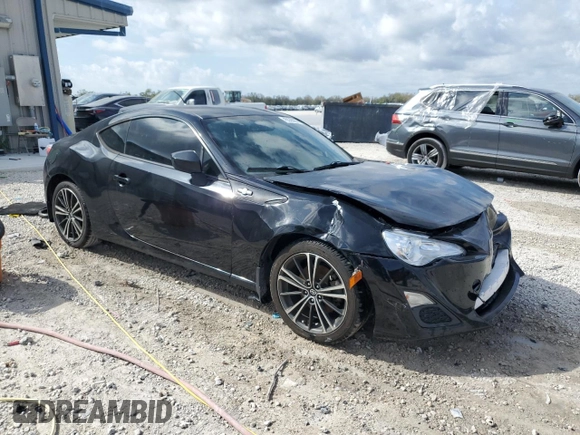 2013 Scion FR-S with VIN JF1ZNAA17D1722240, listed as a Copart auction lot 45539005 with 98,960 mi miles and Salvage Title. Bid and sale history available at carsss.com. Image 4.