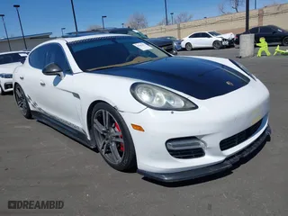2011 Porsche Panamera Turbo with VIN WP0AC2A7XBL091024, listed as a IAAI auction lot 41841471 with 64,722 mi miles. Bid and sale history available at carsss.com. Image 1.