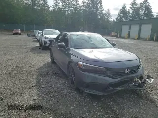 2023 Honda Civic Sedan Sport with VIN 2HGFE2F52PH517298, listed as a Copart auction lot 51676335 with 21,427 mi miles and Salvage Title. Bid and sale history available at carsss.com. Image 11.