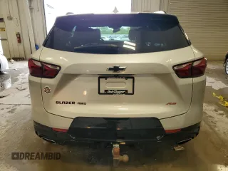 2019 Chevrolet Blazer RS with VIN 3GNKBJRS7KS655188, listed as a Copart auction lot 58039685 with 102,148 mi miles and Non repairable. Bid and sale history available at DreamBid. Image 6.